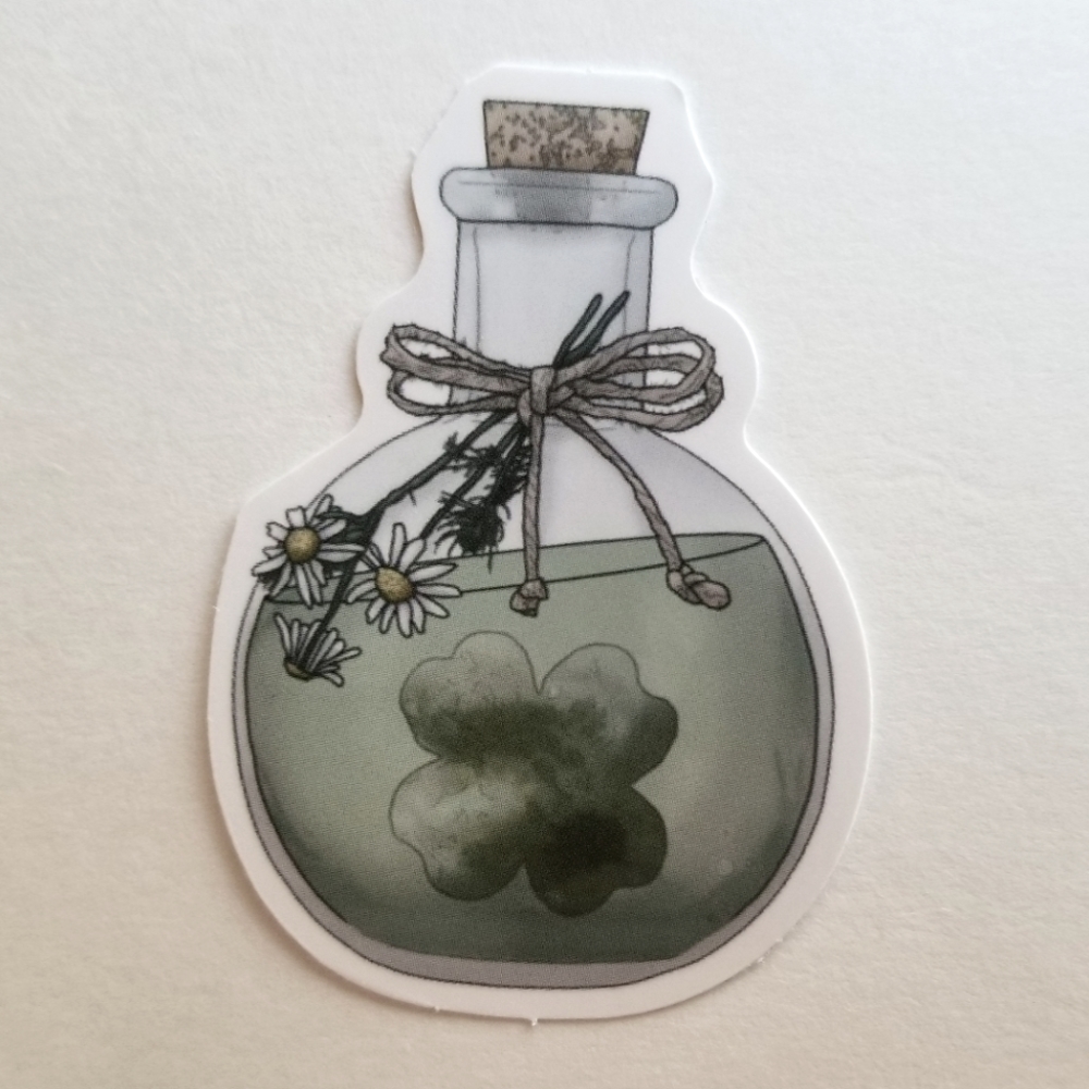 10/$10 Four Leaf Clover Potion Sticker
